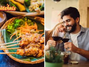 Indonesisch 3-gangen tapasdiner bij Restaurant SatÃ©huis