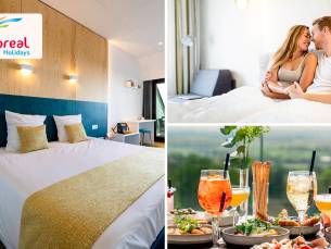 Overnachting voor 2 + ontbijt + 2 cocktails of mocktails + late check-out in de buurt van Doornik