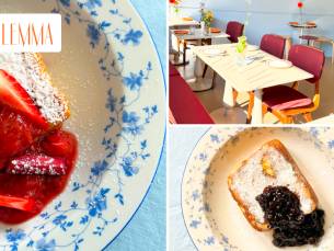 Warme drank + zoete lekkernij, ontbijt of vroege lunch in hartje Breda