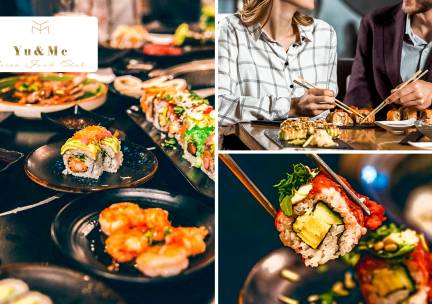 All-You-Can-Eat Sushi & Grill (2 uur) bij Yu & Me
