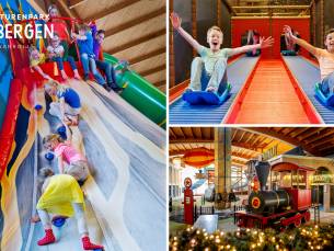 Entree Avonturenpark De Bergen + ijsje + parkeren