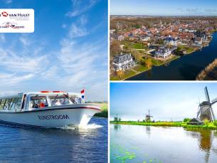 Molen- en merenrondvaart van uit Warmond (1 uur)