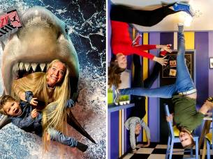 Entree voor Crazy Selfie (1,5 uur) + evt. bittergarnituur of shake met fotoprint