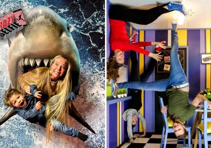 Entree voor Crazy Selfie (1,5 uur) + evt. bittergarnituur of shake met fotoprint