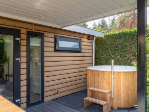 Family Lodge met hottub - 4 personen