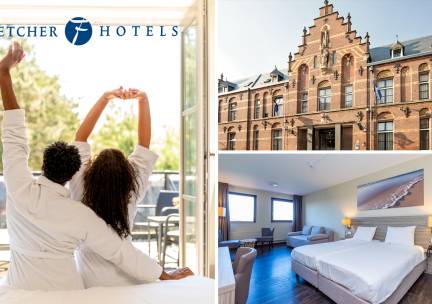 Overnachting voor 2 + evt. ontbijt en 3-gangendiner bij Fletcher Hotels