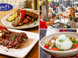 3-gangen keuzediner bij Samy's SatÃ© & Steaks Den Bosch