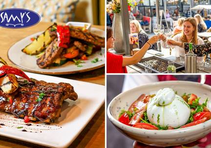 3-gangen keuzediner bij Samy's SatÃ© & Steaks Den Bosch