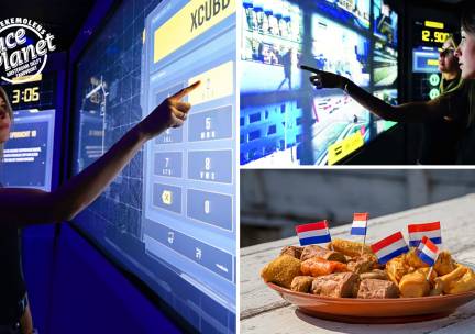 X-Cube arrangement (30 of 60 min) + bittergarnituur + evt. karaoke (60 min) voor 2-6 pers.