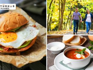 2-gangenlunch Ã  la carte + evt. wandeling bij Kulturhus De Klaampe