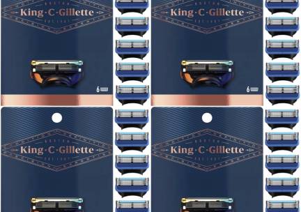 King C Gillette 24 Fusion scheermesjes