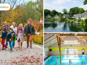 Weekend of midweek weg (12 pers.) in EuroParcs
