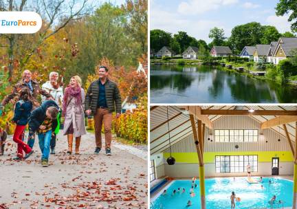 Weekend of midweek weg (12 pers.) in EuroParcs
