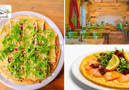 3-gangendiner Ã  la carte bij Pannenkoekenhuis Frittella Etten-Leur