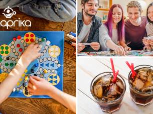 Onbeperkt spelletjes spelen (590+ spellen) + 2 drankjes + lekkers