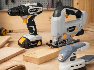 Batavia Klusser Starter Set met 2ah Accu en Oplader