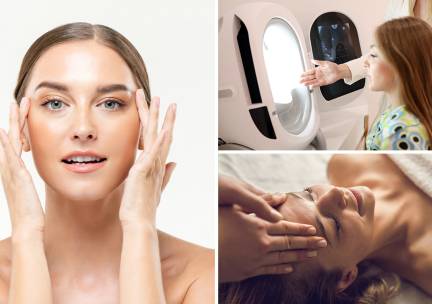 Ontspannende gezichtsbehandeling (55 min) of anti-agingbehandeling + bindweefselmassage (75 min)