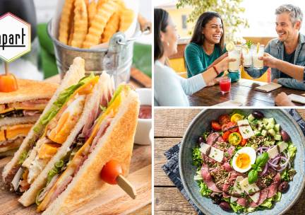 Lunchgerecht naar keuze + huisgemaakte limonade in hartje Amersfoort