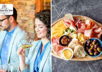 PrivÃ©-wijnproeverij naar keuze + borrelplank bij Maison du Vin