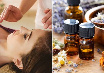 Workshop essentiële oliën (1,5 uur) of AromaTouch-massage (60 min)