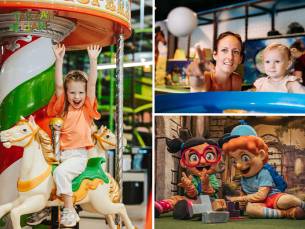 + kindergerecht & saus naar keuze bij binnenspeeltuin Tarzan & Jane