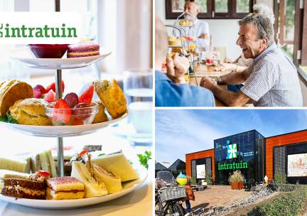 Winterse high tea (2 uur) of 3-gangen keuzediner bij Intratuin Lisse