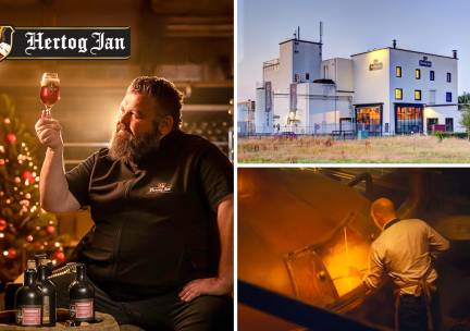 Rondleiding (1 uur) + 2 proefmomenten bij Hertog Jan Brouwerij