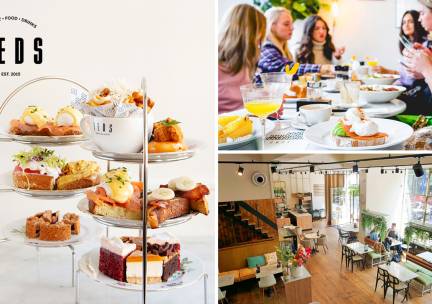 High tea, shared brunch of ontbijt bij Teds Rotterdam Lijnbaan