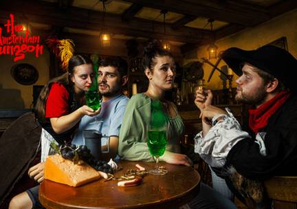 Entree voor The Amsterdam Dungeon