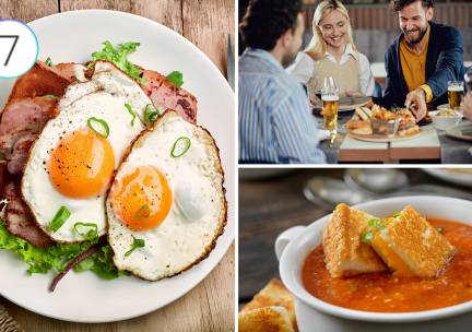 2-gangen keuzelunch bij De Volendammer