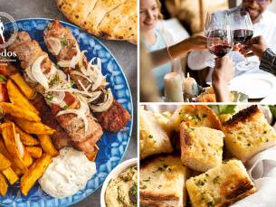 Grieks 3-gangen keuzediner bij Restaurant Rhodos