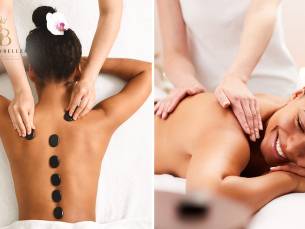 Ontspanningsmassage of hotstonemassage (60 min)