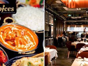 Indiaas 2- of 3-gangen keuzediner bij Spices Restaurant