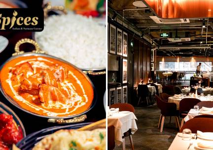 Indiaas 2- of 3-gangen keuzediner bij Spices Restaurant
