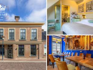 Overnachting voor 2 + welkomstpakket + late check-out in Friesland