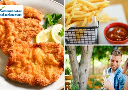 Schol-, schnitzel- of kids-lunch