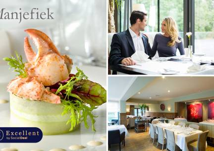 Gastronomisch 5-, 6- of 7-gangendiner van de chef bij Restaurant Manjefiek