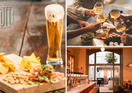 High beer of high wine + warme en koude hapjes bij Kijff