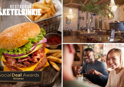4-gangen smashburger-diner bij Ketelbinkie
