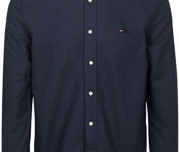 Tommy Hilfiger Oxford Overhemd Navy