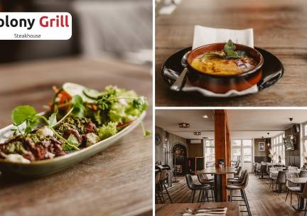 3-gangen keuzediner bij Jack´s Colony Grill