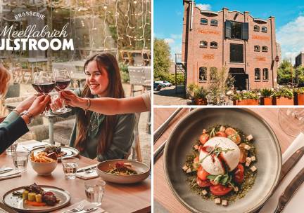 3-gangendiner Ã  la carte bij Brasserie Meelfabriek Zijlstroom