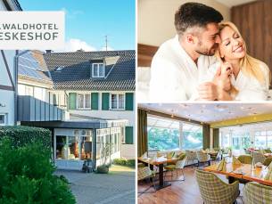 Overnachting voor 2 + ontbijt + sauna en zwembad in Wuppertal