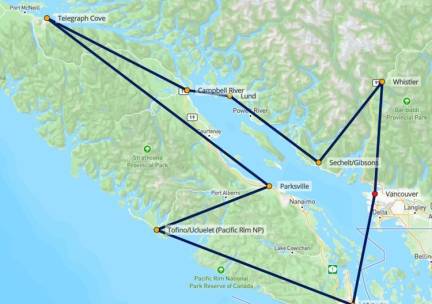Vancouver Island Explorer (20 dagen)