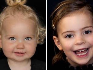 Kinderportretshoot (30 min) + 1 of 2 digitale portretten