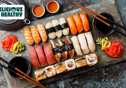 Sushibox (32 of 56 stuks) voor afhaal of thuisbezorgd bij Delicious and Healthy Bodegraven
