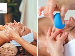 Japanse gezichtsmassage of cupping gezichtsbehandeling bij Karada Transformation