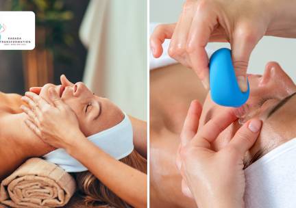Japanse gezichtsmassage of cupping gezichtsbehandeling bij Karada Transformation