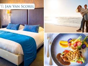 Overnachting(en) voor 2 + ontbijt + hoofdgerecht bij Fletcher Hotel-Restaurant Jan van Scorel