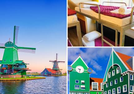 Overnachting + evt. late check-out en lunch of diner in Zaandam